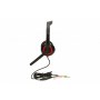Gembird | MHS-002 Stereo headset | Built-in microphone | 3.5 mm | Black/Red - 9